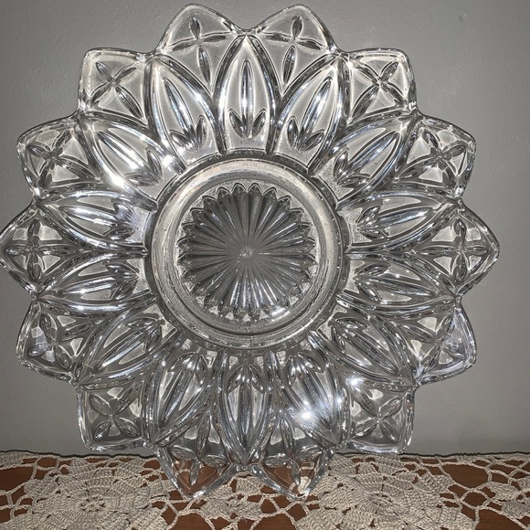 9 5/8” Federal Glass dinner plate. - Picture 2 of 2